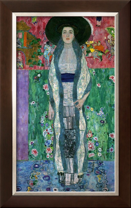 MRS, ADELE BLOCH BAUER II, CIRCA 1912 - Gustav Klimt Paintings